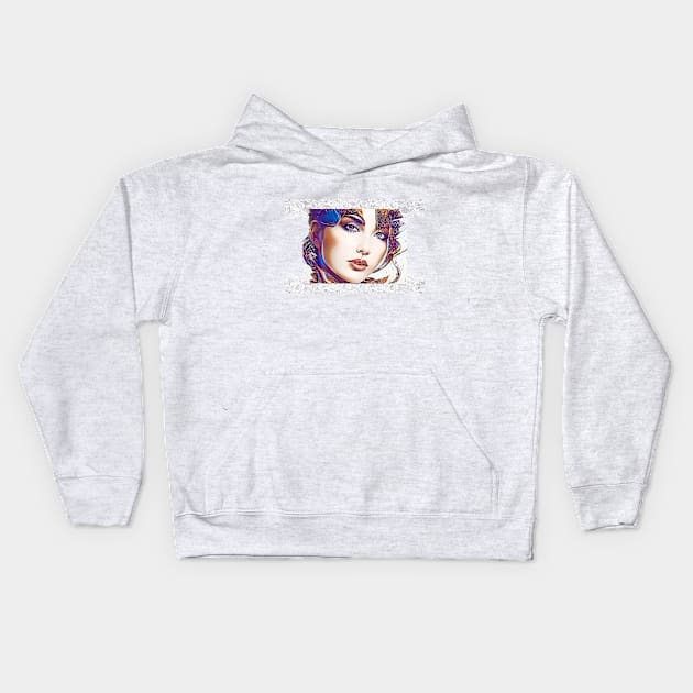 Lacey Beauty Kids Hoodie by PersianFMts